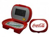 Podómetro contador de paso con Cocacola logotipo rojo Digiwalker Pedometers