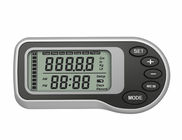 Las calorías portátiles modificadas para requisitos particulares de los pasos del podómetro del logotipo USB trabajan en bolsillo
