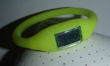 Reloj de la pulsera del silicón del ION de los deportes de Digitaces, pulsera del silicón de la correa