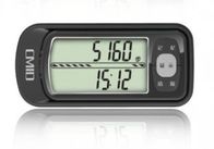 Alta precisión 3D Mini pocket digital pasos, distancia &amp; calorías contrarrestar podómetro