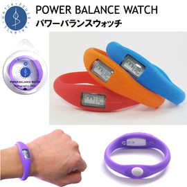 Reloj al por mayor de la pulsera del silicón de los deportes con las iones negativo