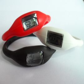 Reloj funcional multi de la pulsera del silicón, menos los relojes de los deportes del silicón del ion