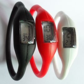 Reloj antivibraciones de la pulsera del silicón, reloj de la pulsera de los deportes del anión, diseño flexible