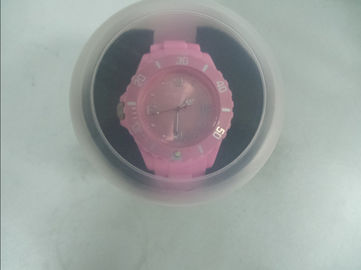 Reloj llevado elegante de la pantalla táctil del silicón de la jalea del reloj suave de la pulsera, prenda impermeable 1ATM