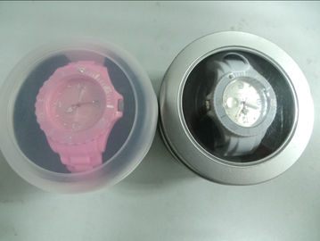 Reloj de la pulsera del silicón de la banda de la PU, reloj llevado elegante suave de la pantalla táctil, 1 prenda impermeable de la atmósfera