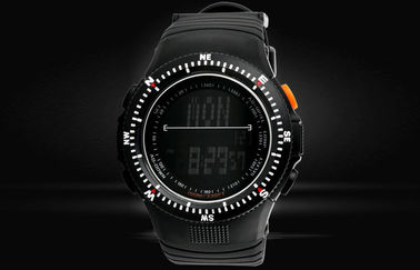 Reloj de Digitaces militar de la alarma de la exhibición negativa con las baterías japonesas