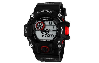 El reloj diario 12/24 horas del deporte de la alarma del contraluz del EL sirve los relojes de Digitaces