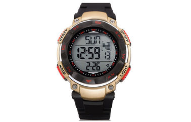 Relojes de Digitaces redondos resistentes promocionales de agua del reloj del calendario de la banda del ABS