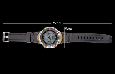 Relojes de Digitaces redondos resistentes promocionales de agua del reloj del calendario de la banda del ABS