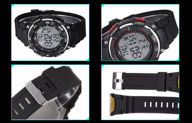 Relojes de Digitaces redondos resistentes promocionales de agua del reloj del calendario de la banda del ABS