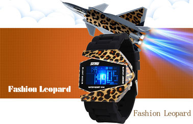 Reloj unisex multifuncional de los militares de la atmósfera del contraluz 3 del EL del reloj de Digitaces