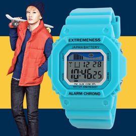 Reloj de Digitaces multifuncional de los deportes unisex coloridos con la alarma