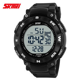 Cara grande multifuncional del reloj de Digitaces del diseñador de la banda del ABS para los hombres