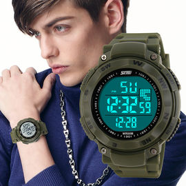 Cara grande multifuncional del reloj de Digitaces del diseñador de la banda del ABS para los hombres