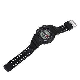 Función multifuncional del cronómetro de la alarma del reloj de Digitaces de los deportes negros para los hombres