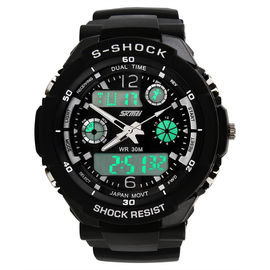 Relojes multifuncionales del deporte del S-Choque del reloj del movimiento AL35 Digitaces
