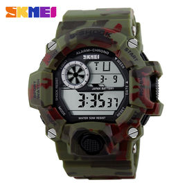 Diseño nacional multifuncional militar de Camo del reloj de Digitaces con la luz fuerte