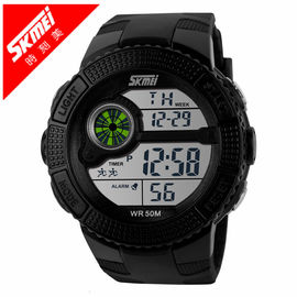 Estuche de plástico multifuncional del ABS de los relojes de Digitaces de los deportes de los adolescentes