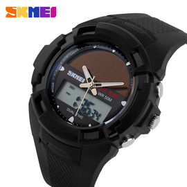Reloj análogo-digital multifuncional del EL de Vogue del reloj de Digitaces del tiempo dual