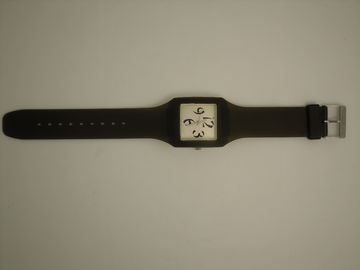 Reloj elegante del silicón de la simplicidad