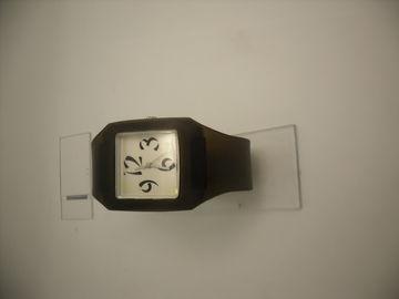 Reloj elegante del silicón de la simplicidad