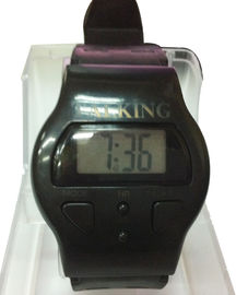 El EL del reloj del dígito de la voz que habla humana hace excursionismo el reloj por hora del carillón para el varón
