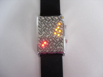 La suavidad modificó la prenda impermeable del reloj para requisitos particulares de la pulsera del silicón del LED Anti-sucia
