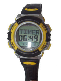 Reloj de Digitaces redondo del deporte del mensaje unisex multifuncional con hora mundial