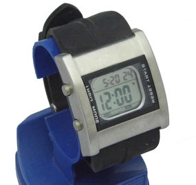 Reloj rectangular multifuncional de la vibración del G-choque del contraluz del EL del reloj de Digitaces