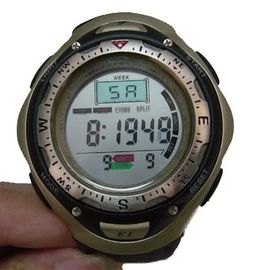 Reloj multifuncional de la PU LCD del deporte de la alarma diaria unisex del reloj