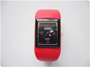 Reloj fresco de la pulsera del cuarzo del silicón del color de la fruta