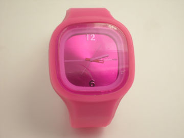 Nuevo brillantemente reloj cómodo elegante de la jalea del silicón del cuarzo