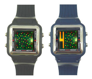 Reloj de Digitaces multifuncional del deporte de la pantalla del LED con pilas