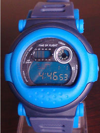 Resistente de agua multifuncional del contraluz del EL del reloj de Digitaces del color mezclado unisex
