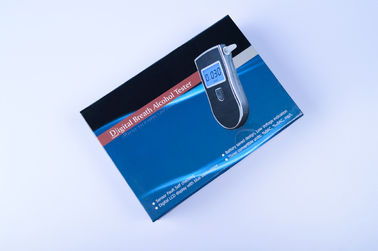 Equipo de prueba del alcohol del inspector de la respiración del alcohol digital del lcd de la retroiluminación azul/de la respiración