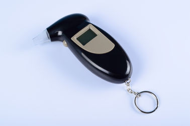 Alto equipo de prueba rojo exacto del alcohol de la respiración del LCD del contraluz para la policía