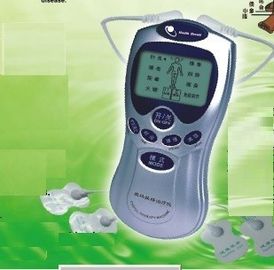 Pequeño Massager eléctrico de los diez de la máquina de la terapia del pulso con la luz azul, LCD