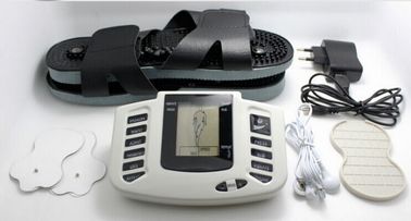 Massager electrónico del pulso del alivio elegante portátil con el cojín del electrodo de los diez