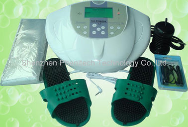 Máquina iónica del detox del baño del pie de la desintoxicación de cinco programas con los zapatos del Massager