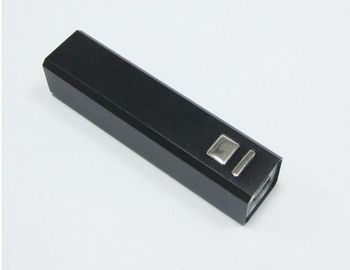 2600mAh banco portátil del poder del metal USB, negro de plata verde rosado rojo