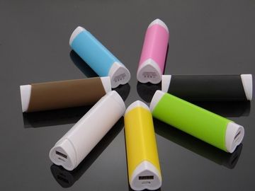 Banco portátil del poder del lápiz labial USB de la forma del corazón para Iphone/IPod, colorido