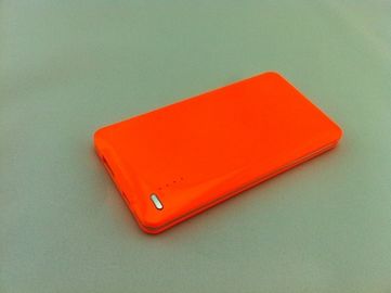 Banco ultra fino de polímero de litio 4400mAh, cargador del poder del teléfono celular del bolsillo