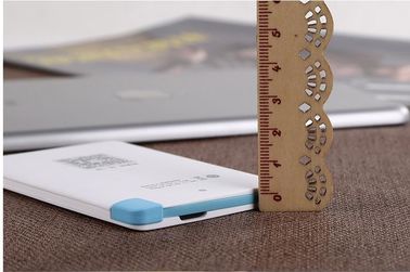 Banco delgado portátil 4000mAh del poder del Li-ion para el teléfono móvil/Ipad, blanco