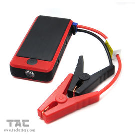 Arrancador portátil doble 12000mah del salto del coche del banco del poder del USB en rojo