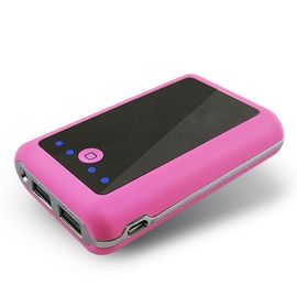 Banco universal del poder del cilindro del ABS para Smartphone, blanco/azul/rojo