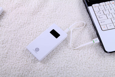 Banco dual de la alimentación por USB del LCD de la aduana para la carga móvil, copia de seguridad de batería para teléfono de la célula