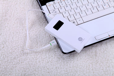 Banco dual de la alimentación por USB del LCD de la aduana para la carga móvil, copia de seguridad de batería para teléfono de la célula