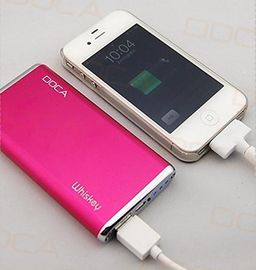 Banco portátil universal grande vendedor caliente del poder de la capacidad 6500mAh para el Tablet PC y los teléfonos de Smart