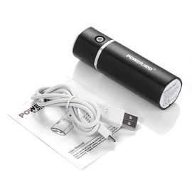 Banco fino 5000mAh de la alimentación por USB del tubo redondo para el Samsung Galaxy S5 LG G3