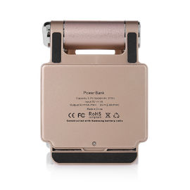 cargador portátil del banco de la alimentación por USB de la batería del tenedor del soporte 10400mAh para el teléfono móvil